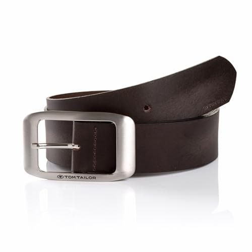 Tom Tailor Damen TTAMY Gürtel, Braun, 85