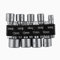CAM2 Lot de 9 douilles 5-13 mm - Adaptateur de douille - Jeu d'adaptateurs hexagonaux - Pour perceuse ou visseuse sans fil