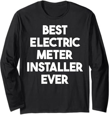 Meilleur installateur de compteurs électriques jamais Manche Longue