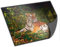 itenga Schreibtischunterlage mit Tiermotiv abwischbar rutschfest glatt 40x53cm Kunststoff Schreibunterlage (Motiv Tiger)