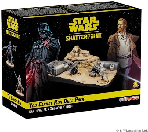 Atomic Mass Games | Star Wars Shatterpoint: You Cannot Run | Duel Pack | Tabletop Miniatures Game | Ages 14+ | 2 Players | 90 Minutes Playing Time
