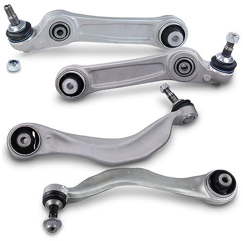 BESTPRICE Querlenkersatz - 2x Querlenker Vorderachse unten hinten 2x Querlenker Vorderachse vorne unten Kompatibel mit BMW 6er Coupe (F13) Gran Coupe (F06) Cabriolet (F12), 5er (F10) (F11)
