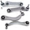 BESTPRICE Querlenkersatz - 2x Querlenker Vorderachse unten hinten 2x Querlenker Vorderachse vorne unten Kompatibel mit BMW 6er Coupe (F13) Gran Coupe (F06) Cabriolet (F12), 5er (F10) (F11)