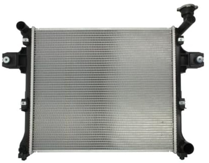 THERMOTEC Kühler Motorkühlung Kühler Wasserkühler Motorkühler Schaltgetriebe Netzbreite 508mm Netzlänge 590mm Netztiefe 32mm D7Y084TT