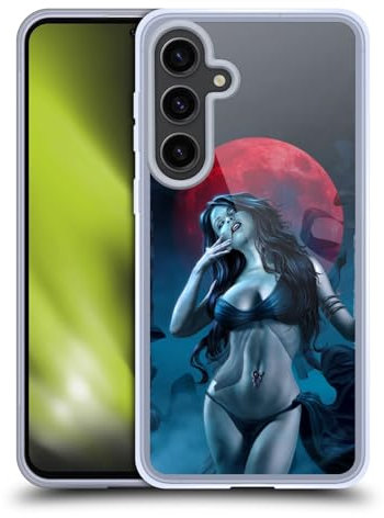 Head Case Designs Offizielle Tom Wood Blut Lust Vampir Fantasie Soft Gel Handyhülle Hülle kompatibel mit Samsung Galaxy S24+ 5G