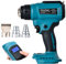 Cordless Heat Gun Compatible with Makita 18V Battery, Max 1202°F Heavy Duty Hot Air Gun with Overload Protection,Fast Heating for Crafting, Shrink Tubing,Vinyl Wrap