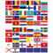 beihaasnatuerlich Länder Flaggen Set Aufkleber EUROPA - 60 Sticker Länderfahnen 2 Bögen - UV beständig - wasserfest - Größe 5 x 3,3 cm - für Modellbau, Koffer, Dekoration