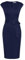 GRACE KARIN Women Cocktail Business Dress Elegant Belted Bodycon Dress Navy Blue L