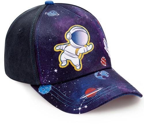 WAWSAM Jungen Baseballkappe Verstellbarer Kinder Snapback Trucker Cap Baumwolle Jungen Baseballkappe Baseball Mütze Sonnenhut