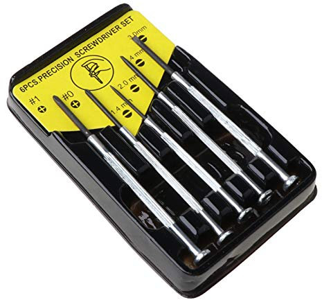 Lot de 5 tournevis pour bijoutier horloger