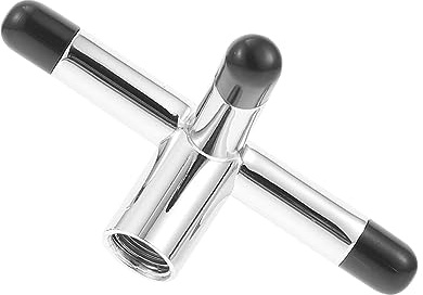 TOYANDONA Billard und Kreativem Kreuz Design aus Metall Queue Brücke in Silber mit Stabiler Struktur Einfach zu Bedienen für Professionellen Pool Tisch Einsatz