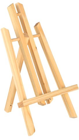 Cavalletto Pittura - Cavalletto per Dipingere - Alto 30 cm - Cavalletto Pittura Bambini - Pieghevole e Salvaspazio - Ideale per Pittura, Arte e Lavori Manuali Per Bambini