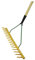Kst-Gartenrechen, 16 Zinken, 640 mm, mit Stiel