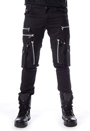 Vixxsin Andre Pants Männer Stoffhose schwarz