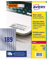 Avery L6008-5 Etiketten, A4, 25 x 10 mm, 945 Etiketten, silberfarben