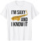 Funny Saxophone T Shirt, Saxophone Gift for Saxaphone Player T-Shirt