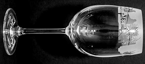 Animo Glass Fishing 35cl Wine Glass