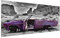 Bilderwelten Glasbild - Pink Cadillac - Panorama Quer, Größe: 50cm x 125cm
