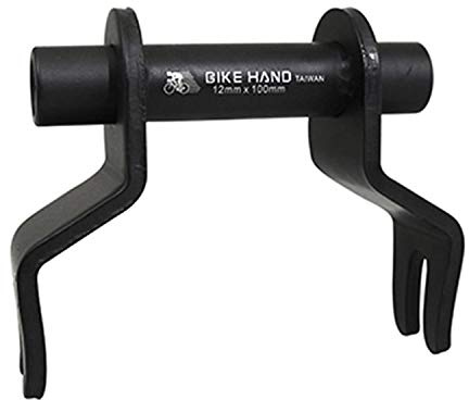 NEWTON Adaptateur Pied Montage - Porte Velo Roue Avant Store (pour Passer Blocage Rapide en axe de 12)