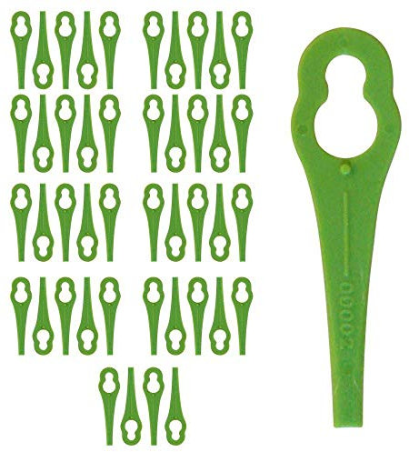 50 x Plastic Mower Cutting Blades Compatible with Gtech ST04 ST05 Strimmer Trimmer