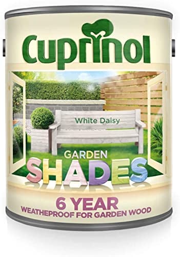 Cuprinol Garden Shades Paint in Tester Pot 125 ml, White Daisy