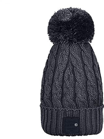 Kingsland Mütze KLmoriah Strickmütze mit Zopfmuster Damen Farbe Green