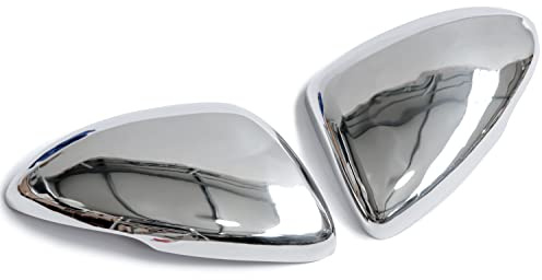 Recambo SPIEGELKAPPEN EDELSTAHL V2A CHROM kompatibel für Opel Astra K | BJ ab 2015>