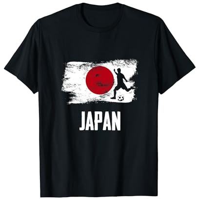 Japan Flag Jersey Japanese Soccer Team Japanese T-Shirt