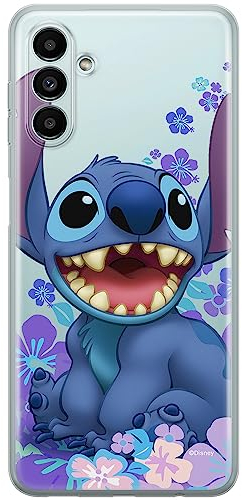 ERT GROUP Handyhülle für Samsung A13 5G/A04S Original und offiziell Lizenziertes Disney Muster Stitch 001 optimal an die Form des Handy angepasst, teilweise transparent