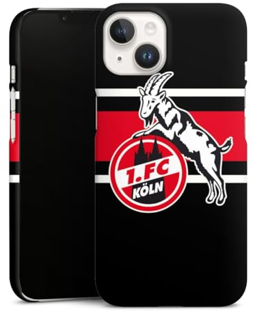 Premium Case kompatibel mit Apple iPhone 14 Smartphone Handyhülle Schutzhülle matt 1. FC Köln Offizielles Lizenzprodukt Bundesliga