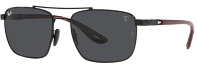 Ray-Ban Rb3715m Scuderia Ferrari Collection Quadratische Sonnenbrille