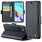 FERLAN Cover per Xiaomi Redmi Note 11 4G/Note 11S+ 2 Pezzi Vetro Temperato,Antifurto,supporta ricarica wireless,in pelle multifunzione,chiusura magnetica con chiusura anti-urto,Nero