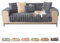 ShowyLive Sofa überzug Sofabezug 3/2/1/4 Sitzer Ecksofa L Form Sofaüberwurf Super Weiche Dicke Flauschige Couch Bezug Sofaschoner rutschfest Hund Katze (Dunkelgrau, 70 * 70 cm)