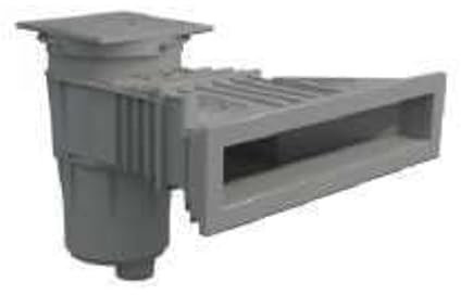 FLUIDRA Skimmers para Piscinas de la Marca Modelo Skimmer 17,5L NORM PISC. HORM Boca Standard Tapa Cuadrada
