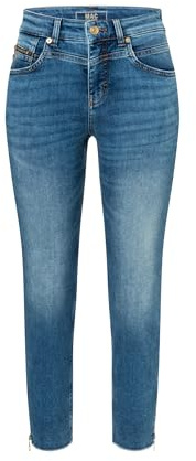 MAC Damen Hose Rich Slim Chic Authentic Light 0389L575590 D415*, Größe:W38/L28, Farbe:D415 Authentic Indigo Used