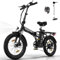 COLORWAY BK11M Vélo électrique Pliable, 20* 3.0 Fat Tire, 7 Vitesses, Batterie 36 V 12 Ah, Moteur 250 W,Écran LCD, autonomie maximale de 90 km. Vélo de Ville Unisexe pour Adultes.
