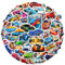 50PCS Racing Car Stickers, Waterproof JDM Sports Car Vinyl Decals for Kids Teens and Car Lovers, Trendy Sticker Pack for Laptops Water Bottles Guitars Helmets Skateboards DIY Decoration