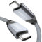 ULT-WIIQ USB C to USB C Cable Fast Charging 240W PD 3.1 15FT High Speed 20Gbps Data Transfer USB C 3.2 Gen 2x2 Cable 4K@144Hz USB C Monitor Cable USB Type C Cable for iPhone 15 Samsung MacBook iPad