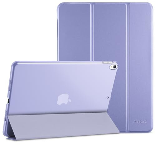 ProCase Coque pour iPad Air 3(10.5 2019), iPad Pro 2(10.5 2017), A2123 A2152 A2153 A2154 A1701 A1709 A1852, Housse Étui de Protection, Sommeil/Réveil Automatique -Violet Clair