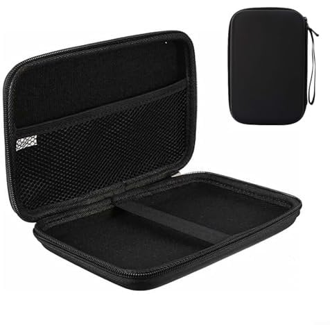 7 Inch Hard Shell Case,Travel Pouches, Shockproof Carrying Cover Sleeve Pouch For Tablets PC Devices With Accessory Storage