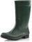 Ladeheid Stivali Pioggia Donna 100% Impermeabili Stivali Gomma Robusto e Confortevole Alti da Donna Scarpe Femminile LA-967 (Verde Bottiglia/Nero 37 EU)