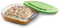 Libbey Baker's Basics Square Glass Casserole Baking Dish with Plastic Lid, 8-inch by 8-inch