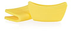 Le Creuset Side Handle Grips, Set of 2, Silicone, Adaptable, Heat resistant to 250°C, Soleil, 93010300403000