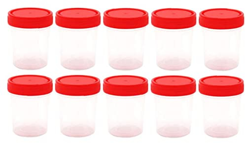 Conteneur Stérile 10pcs Collection D'urine D'hôpital Bouteille D'échantillon 60ml Bouteille D'échantillon