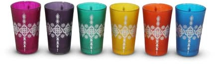 Bicchieri da tè marocchino Set di 6 Zaira