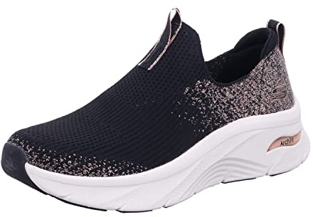 Skechers Damen Arch Fit D'lux Glimmer Dust Sneakers