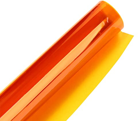 Filtro de papel estroboscópico linterna profesional filtro de color (rojo)