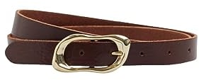 ESPRIT Damen 083EA1S306 Gürtel, 210/BROWN, 95