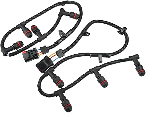 X AUTOHAUX 2Stk Glühkerzen Kabelbaum 4C2Z12A690AB/5C3Z12A690A für Ford F250