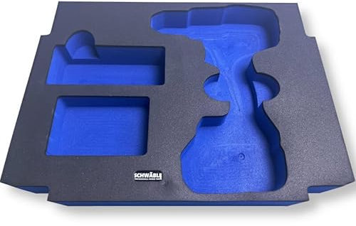 SCHWÄBLE® Schaumeinlage Schaumstoffeinlage für Makita Schlagbohrschrauber DHP484